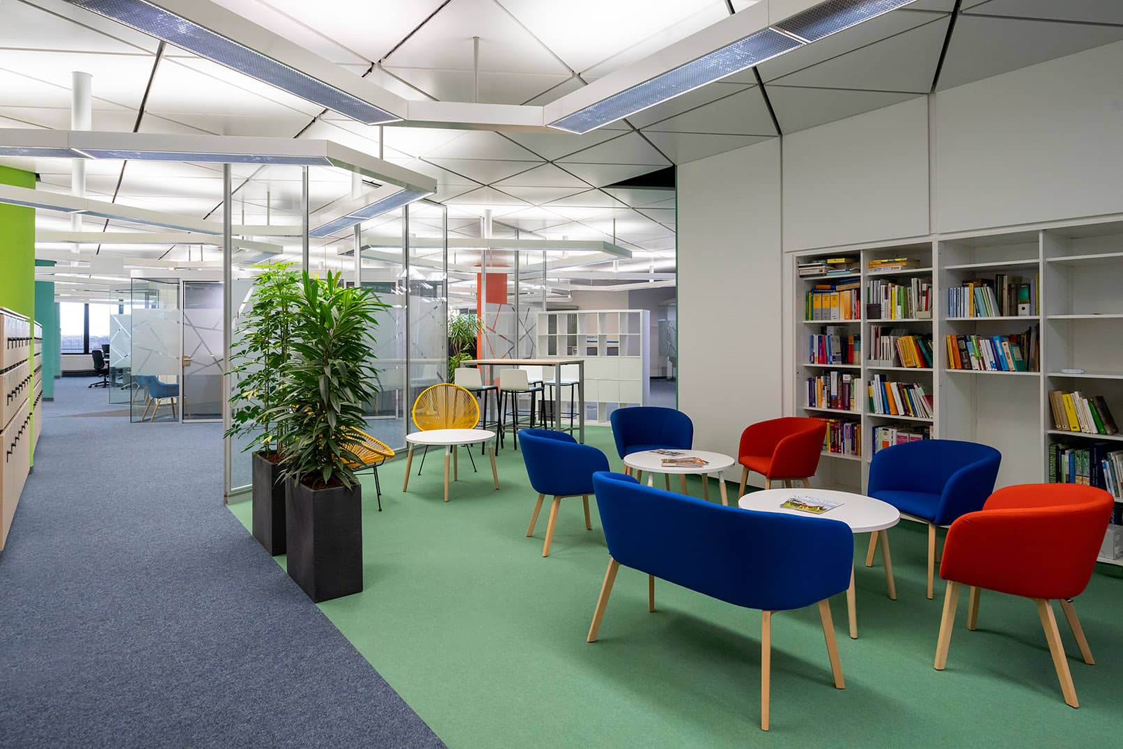 Bürodesign Schmitt BASF Ludwigshafen Verwaltungsgebäude