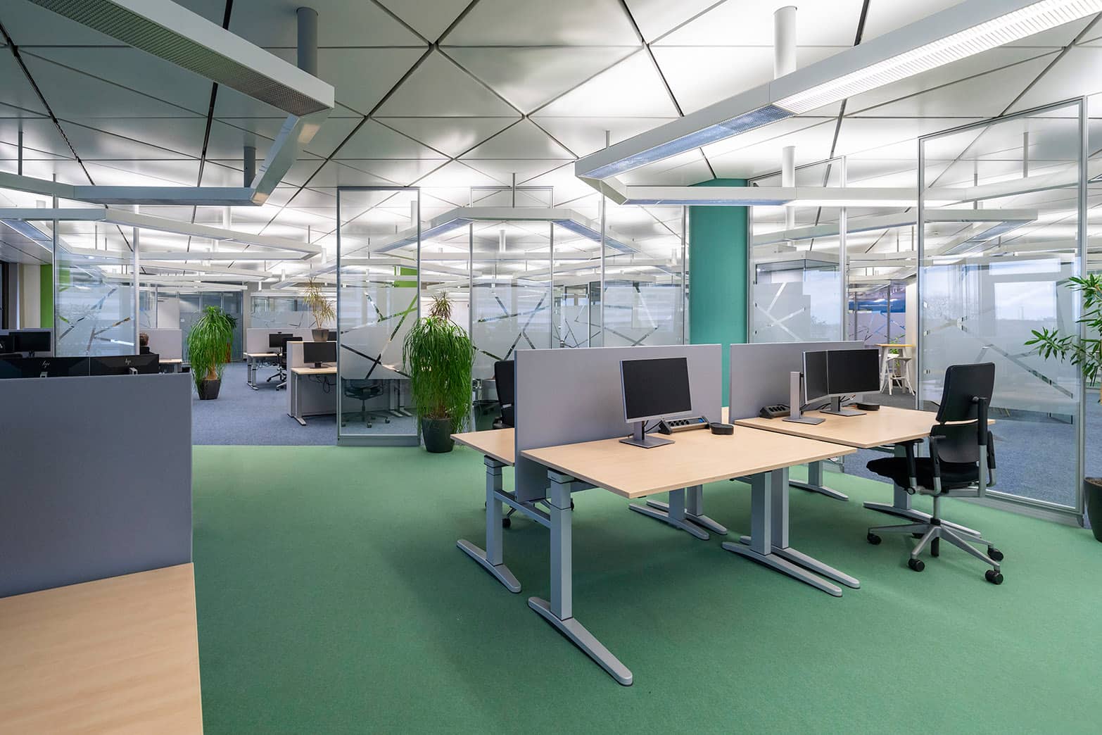 Bürodesign Schmitt BASF Ludwigshafen Verwaltungsgebäude