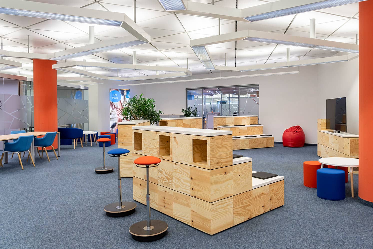 Bürodesign Schmitt BASF Ludwigshafen Verwaltungsgebäude